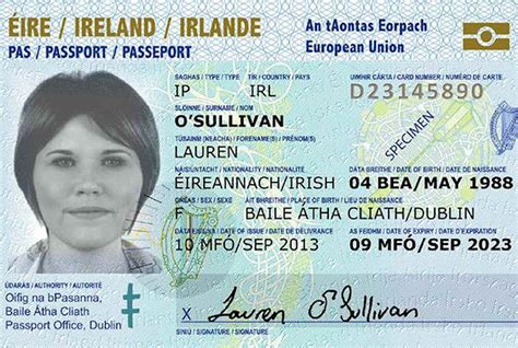 irish passpirt
